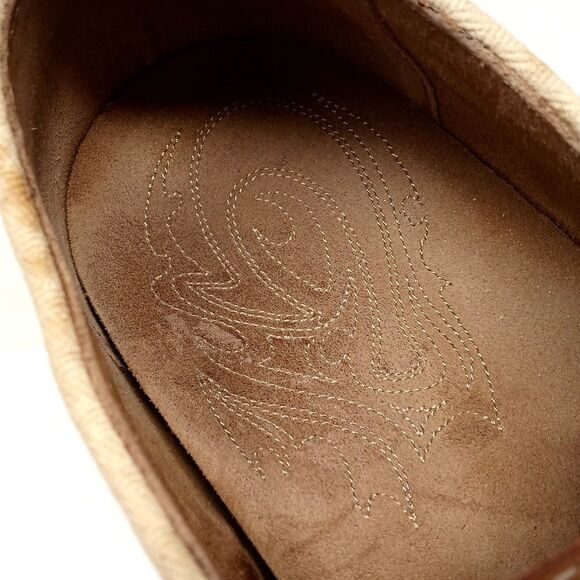 OluKai Honolulu Lace Brown Leather Oxford Shoes Men\'s Size 9.5 main image 4